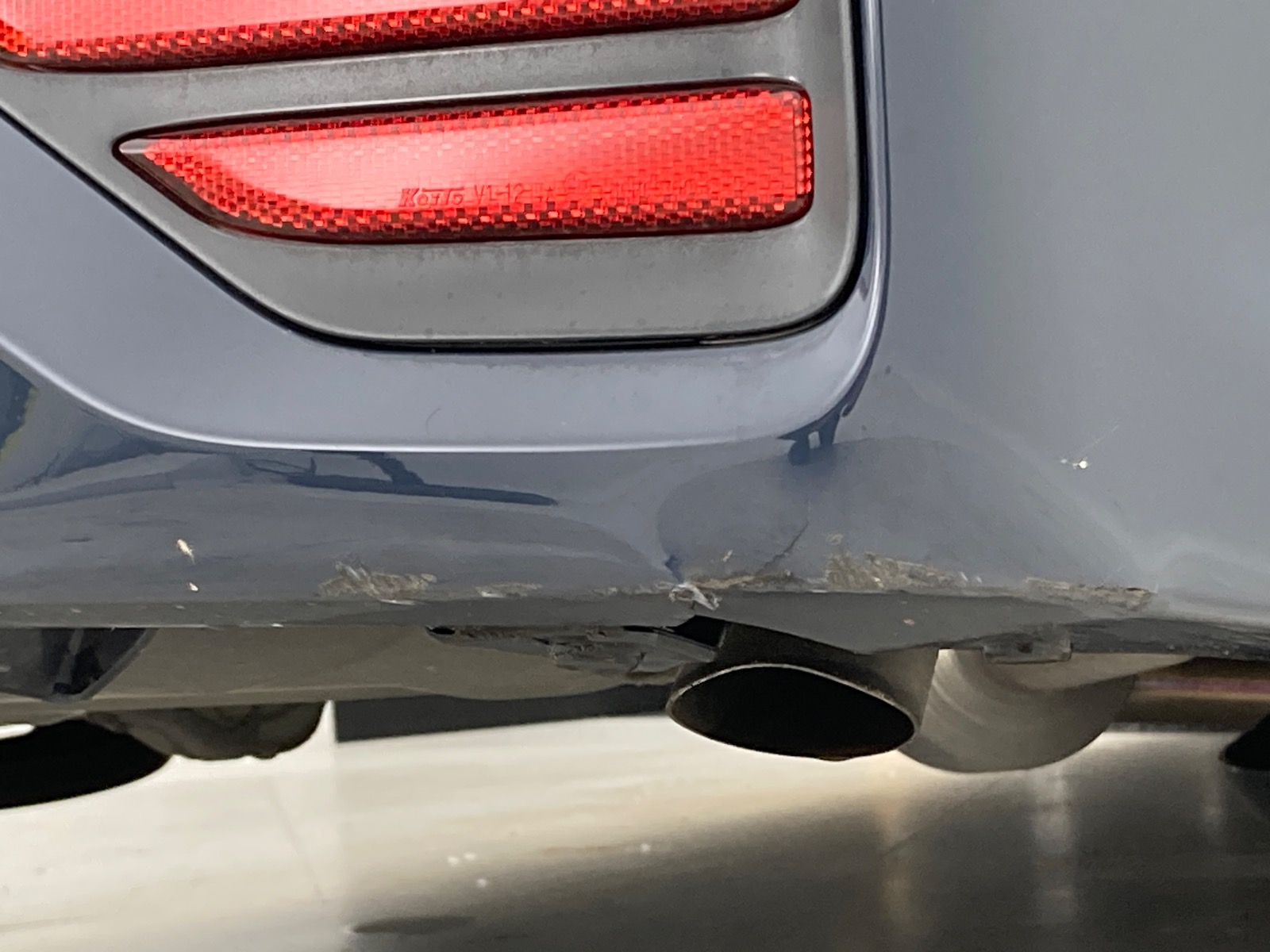 傷の画像です。拡大した画像です